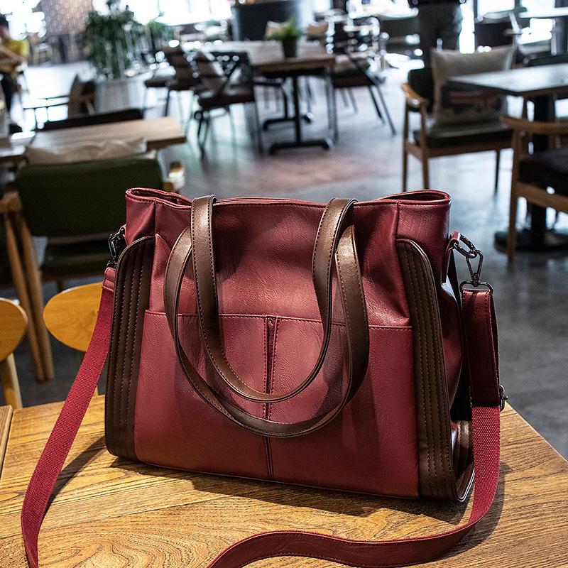 ZYB081 Vintage Chic: Retro-Inspired Tote Bag