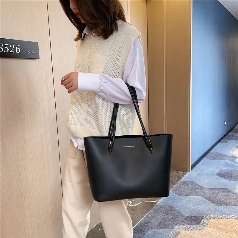 ZYB158 Leather Tote Bag