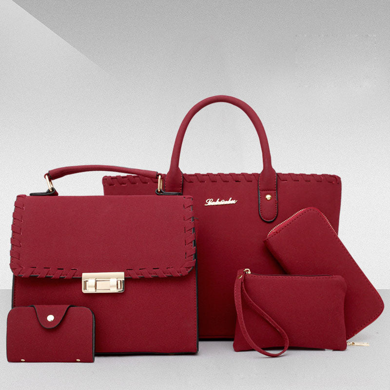 ZYB007 Five-Piece Set of Bucket Bags in Various Sizes