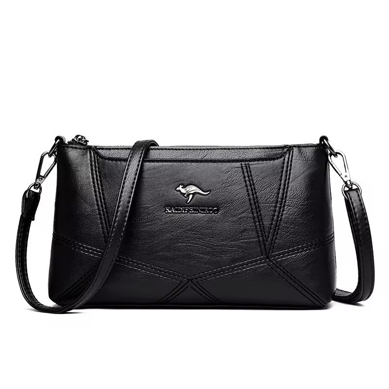 ZYB121 KAIDIFEINIROO - Exquisite Embroidered Leather Shoulder Bag