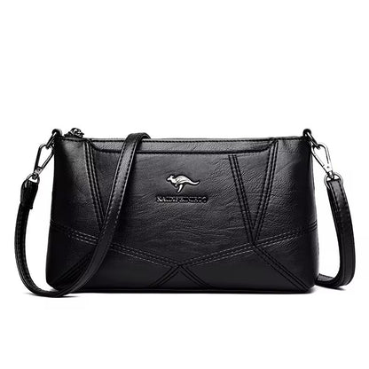 ZYB121 KAIDIFEINIROO - Exquisite Embroidered Leather Shoulder Bag