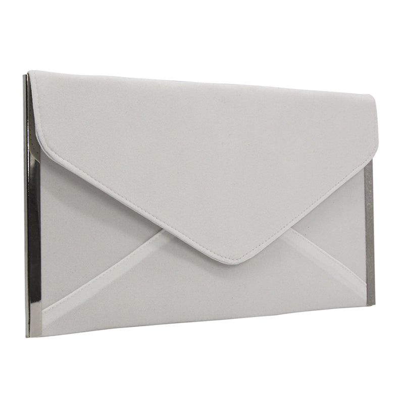 ZYB012 Sleek Velvet Envelope Clutch