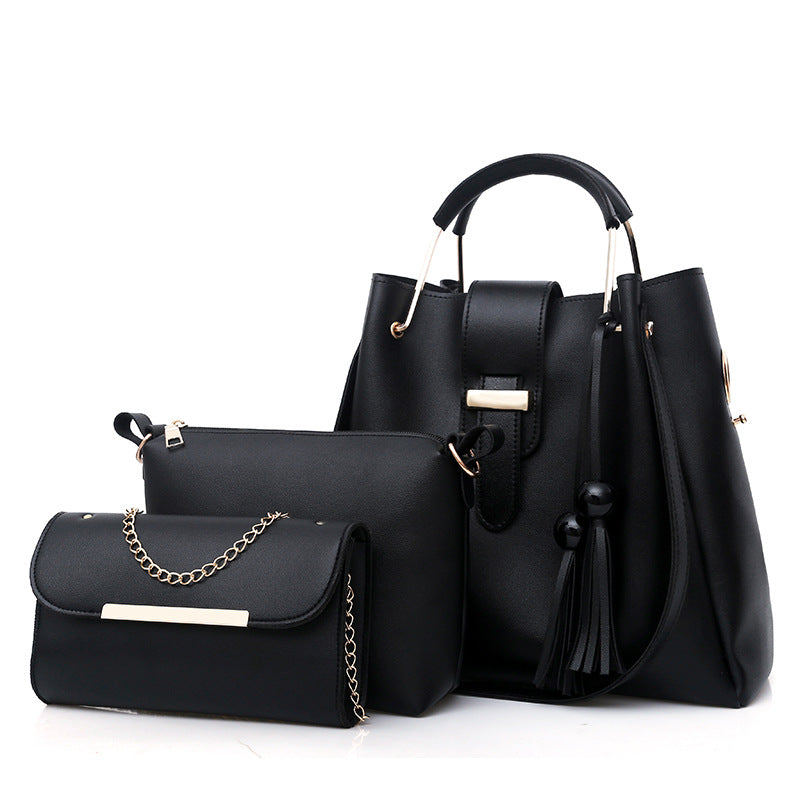 ZYB031 Warm and Cozy: 3-Piece Handbag Set