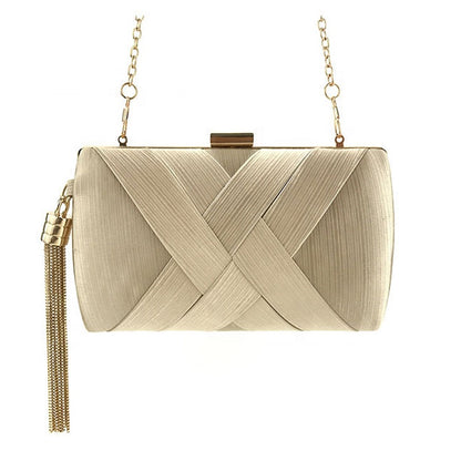 ZYB003 Elegant Clutch Bag with Tassel