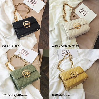 ZYB052 Timeless Elegance: Quilted Chain Shoulder Bag