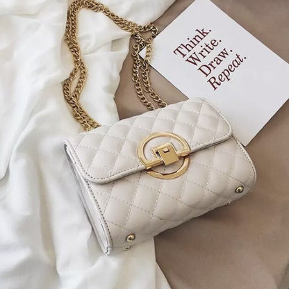 ZYB052 Timeless Elegance: Quilted Chain Shoulder Bag