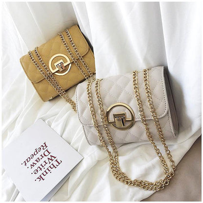ZYB052 Timeless Elegance: Quilted Chain Shoulder Bag