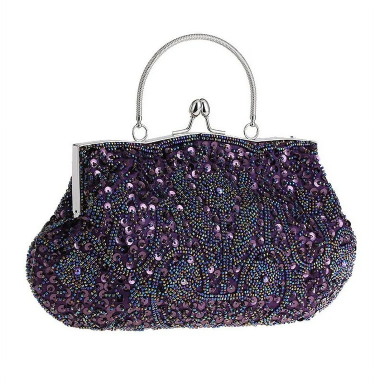ZYB078 Timeless Elegance: Beaded Evening Bag