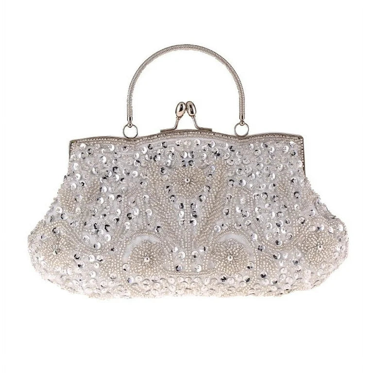ZYB078 Timeless Elegance: Beaded Evening Bag