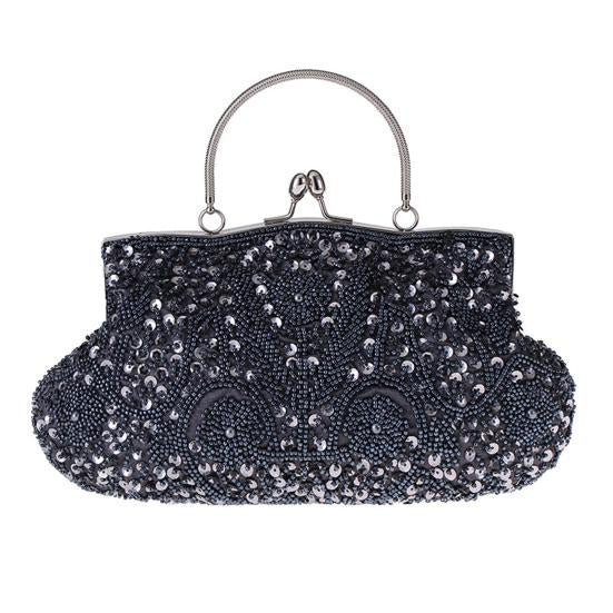 ZYB078 Timeless Elegance: Beaded Evening Bag