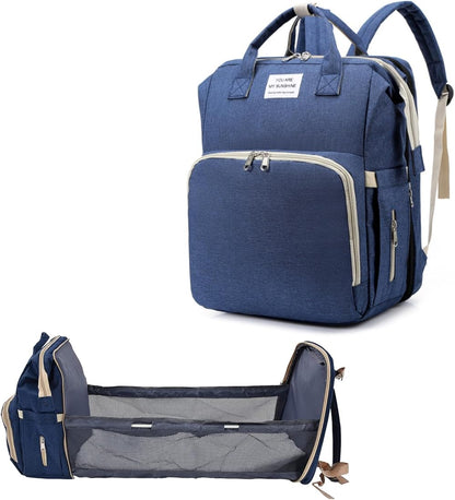 ZYB084 Multifunctional Diaper Bag Backpack