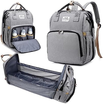 ZYB084 Multifunctional Diaper Bag Backpack
