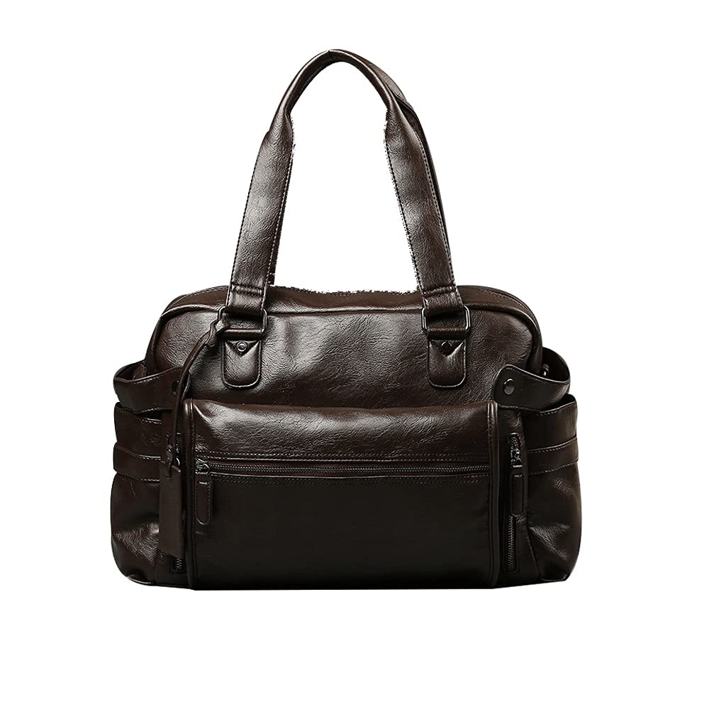 ZYB090 Classic and Functional: Men's Leather Briefcase