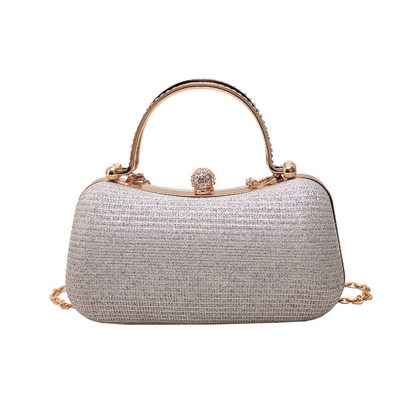 ZYB099 Sparkling Elegance: Rhinestone Clutch