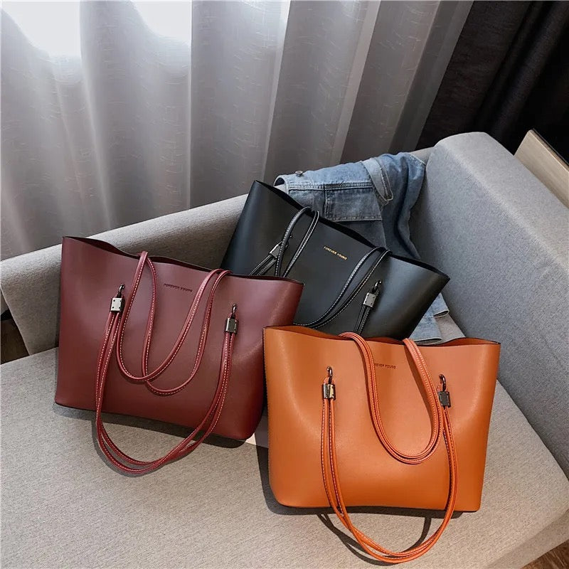 ZYB158 Leather Tote Bag