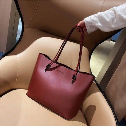 ZYB158 Leather Tote Bag