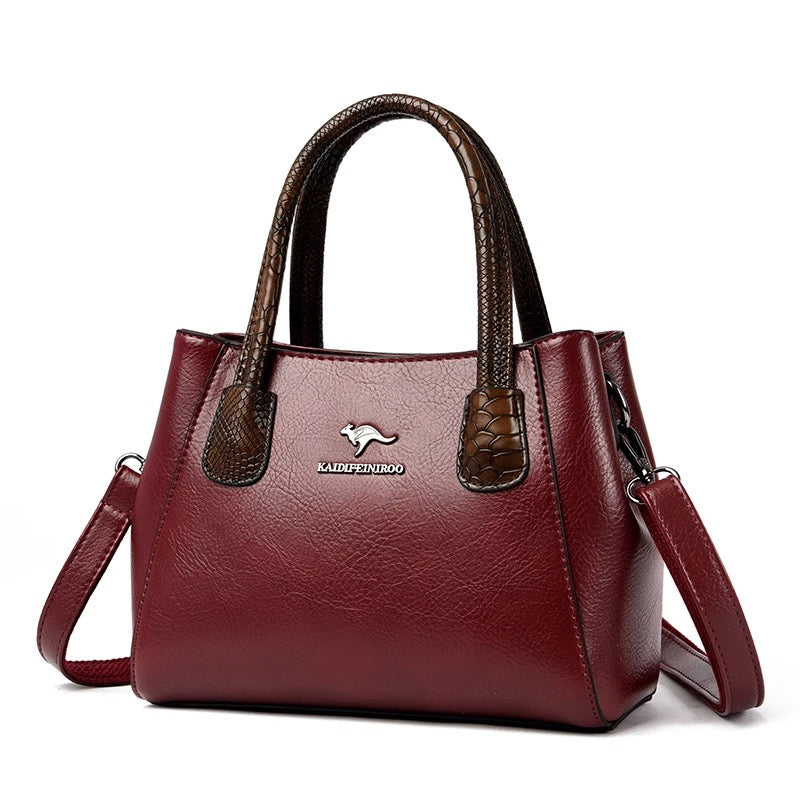 ZYB160 Leather Shoulder Bag