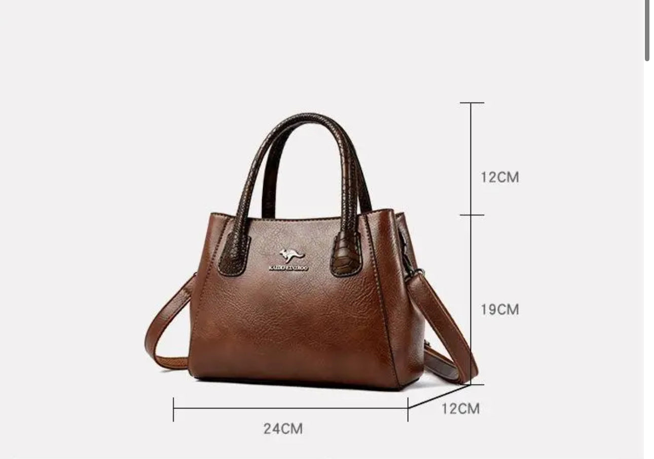 ZYB160 Leather Shoulder Bag