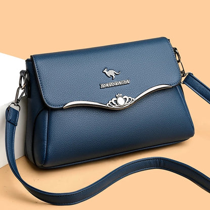 ZYB161 Stylish Sleek Leather Crossbody Bag