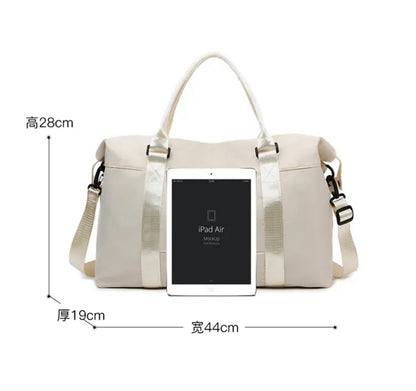 ZYB159 WEILAISHUIA Black Travel Duffle Bag