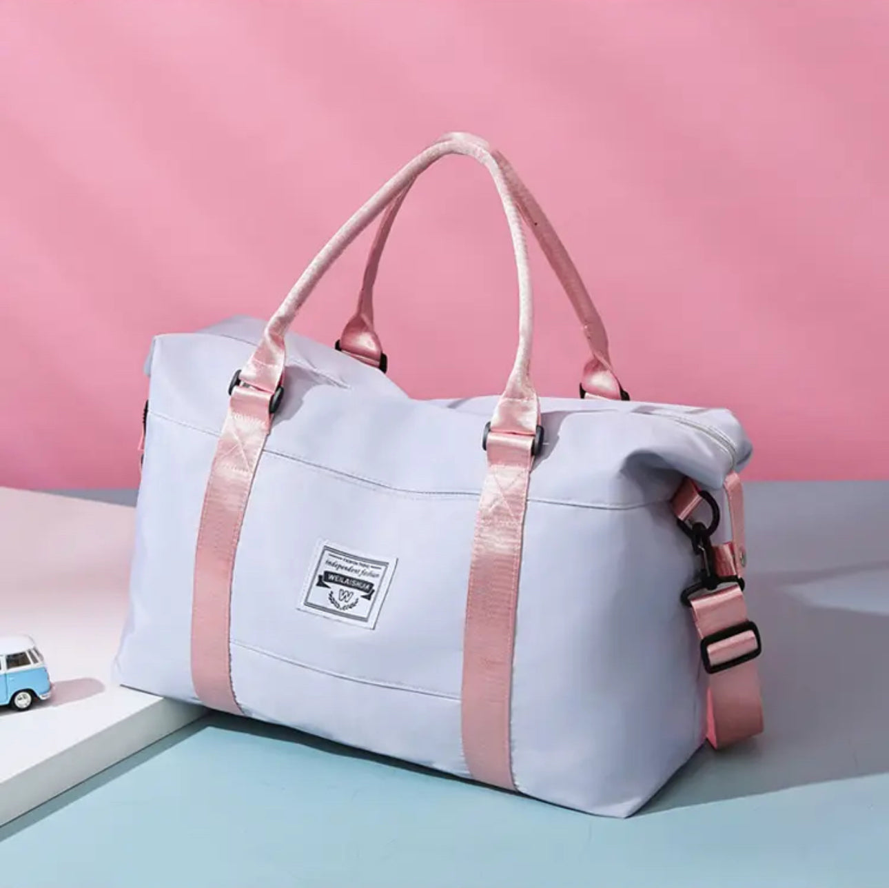 ZYB159 WEILAISHUIA Black Travel Duffle Bag