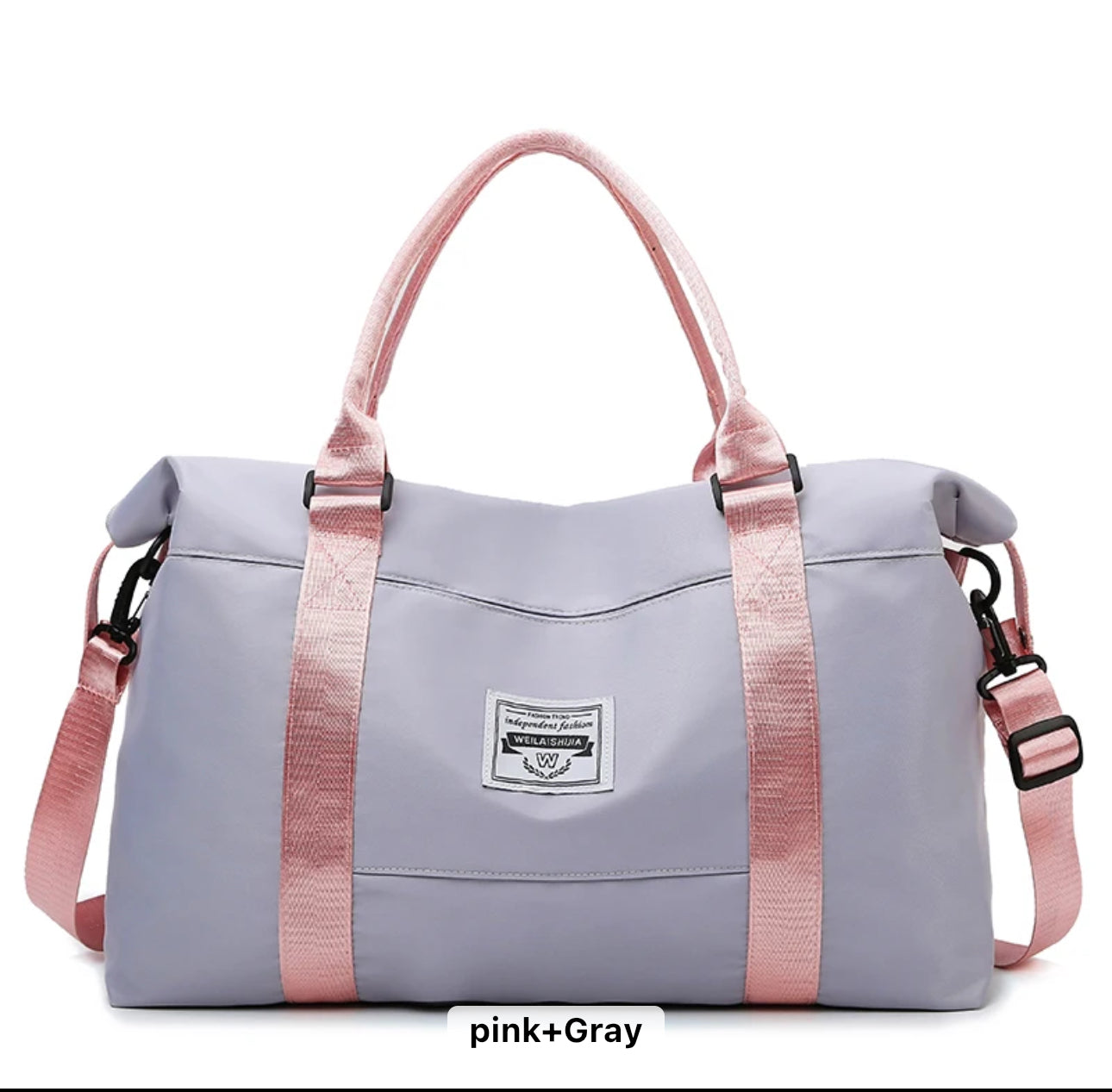 ZYB159 WEILAISHUIA Black Travel Duffle Bag