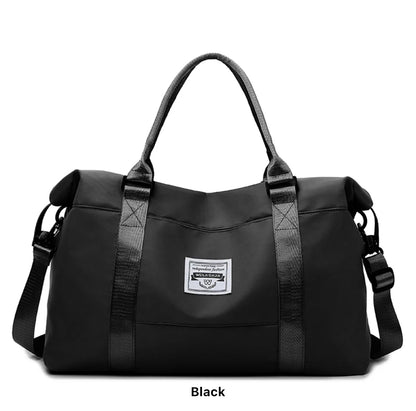 ZYB159 WEILAISHUIA Black Travel Duffle Bag