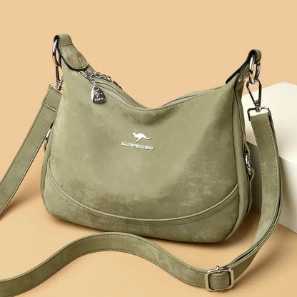ZYB172 Versatile and Organized Shoulder Bag with a Casual Chic Vibe