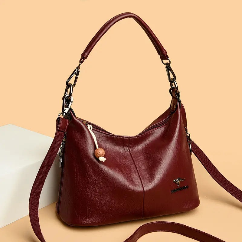 ZYB173 Elegant and Versatile Shoulder Bag with Dual Carrying Options