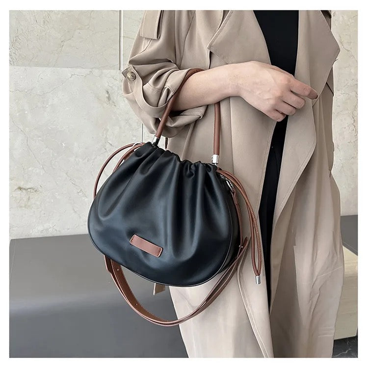 ZYB108 Chic Sling Bag with Drawstring Closure