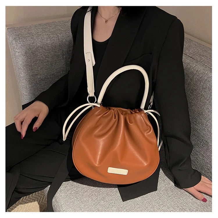 ZYB108 Chic Sling Bag with Drawstring Closure