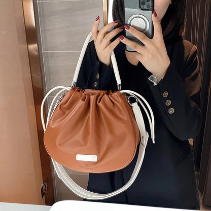 ZYB108 Chic Sling Bag with Drawstring Closure