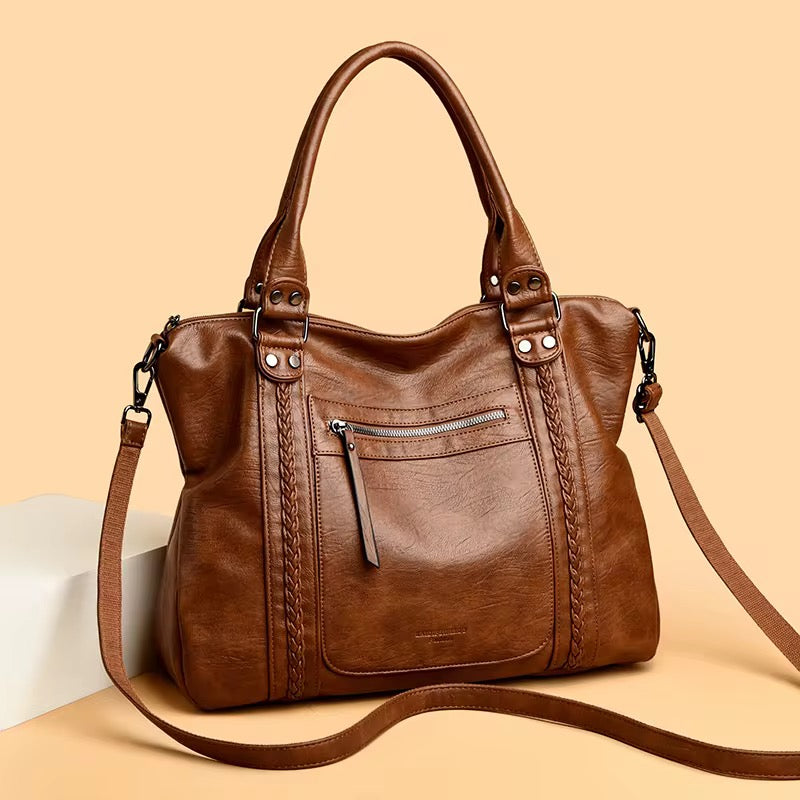 ZYB212 Minimalist Chain-Link Rectangular Shoulder Bag