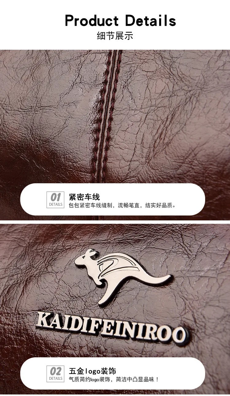 ZYB125 KAIDIFEINIROO - Spacious & Stylish Leather Shoulder Bag