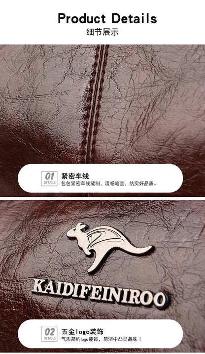 ZYB125 KAIDIFEINIROO - Spacious & Stylish Leather Shoulder Bag