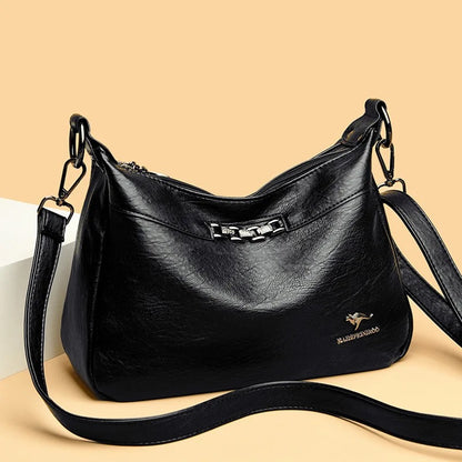 ZYB128 Casual & Chic Embroidered Crossbody Bag - Perfect for Everyday Adventures