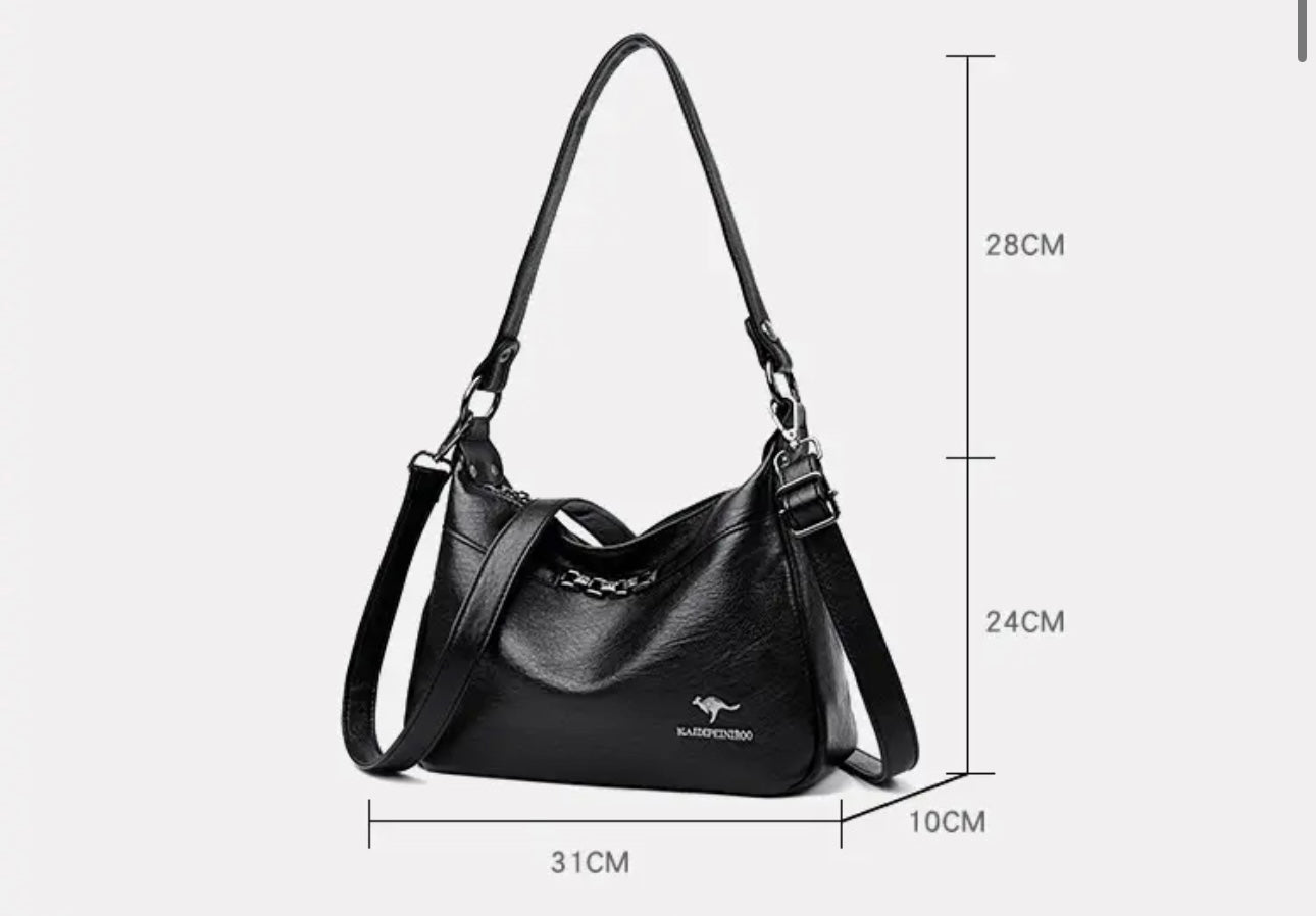 ZYB128 Casual & Chic Embroidered Crossbody Bag - Perfect for Everyday Adventures