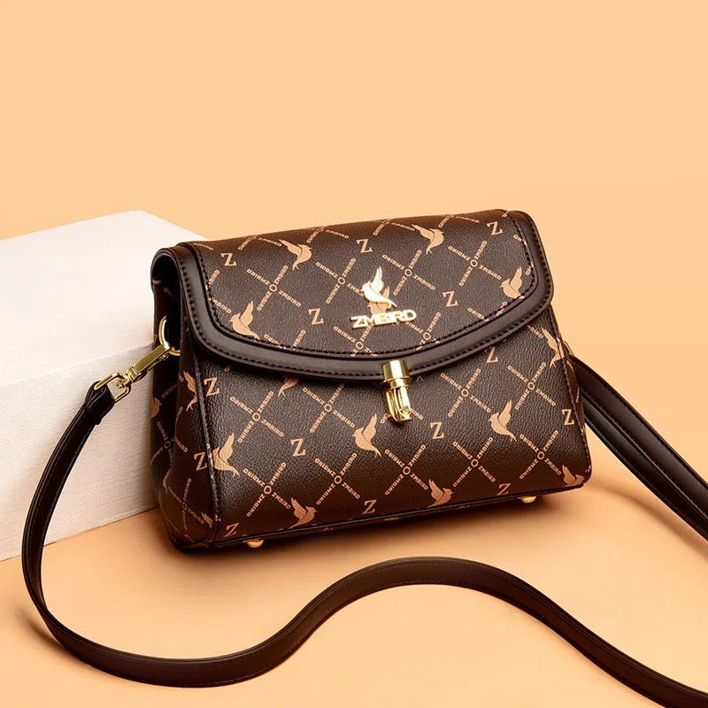 ZYB134 Chic & Versatile Leather Crossbody Bag - Elevate Your Everyday Style