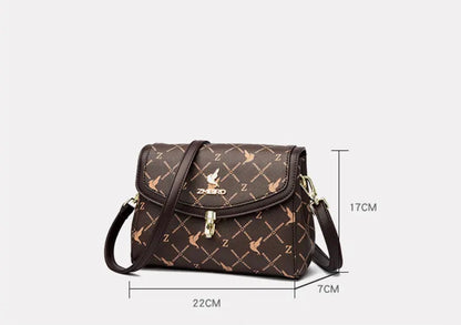 ZYB134 Chic & Versatile Leather Crossbody Bag - Elevate Your Everyday Style