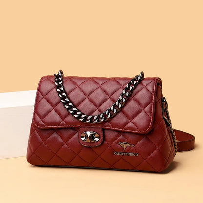 ZYB126 KAIDIFEINIROO - Chic & Versatile Leather Shoulder Bag