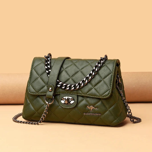 ZYB126 KAIDIFEINIROO - Chic & Versatile Leather Shoulder Bag