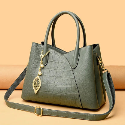 ZYB131 Luxurious Crocodile Print Handbag - Unleash Your Inner Fashionista