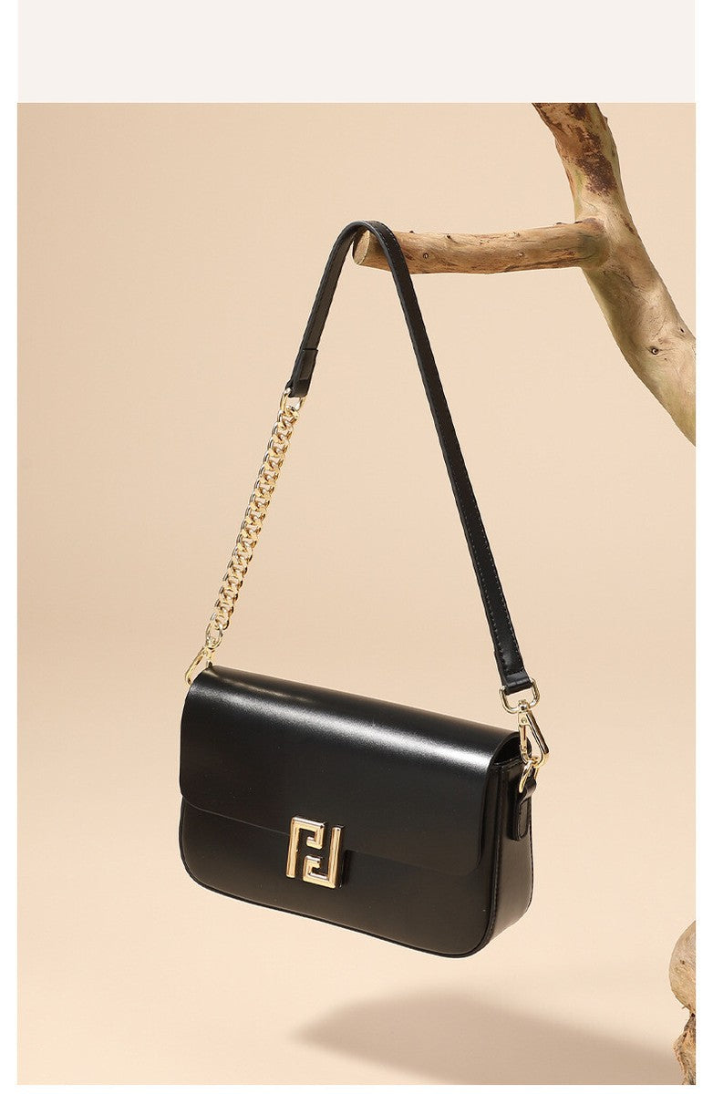 ZYB202  Chic & Structured Handbag - Modern Elegance