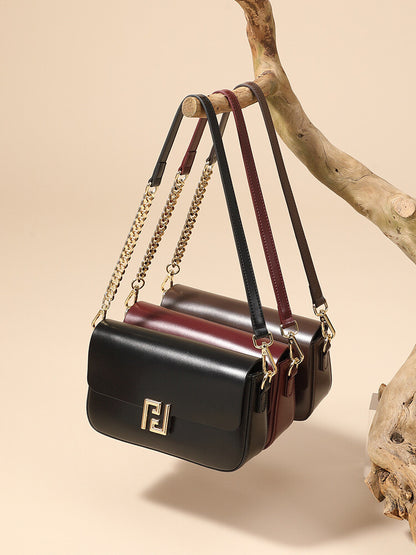 ZYB202  Chic & Structured Handbag - Modern Elegance
