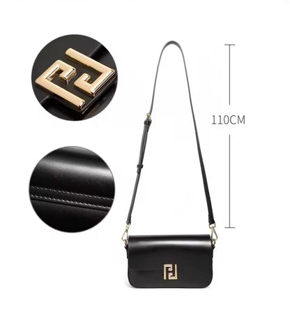 ZYB202  Chic & Structured Handbag - Modern Elegance