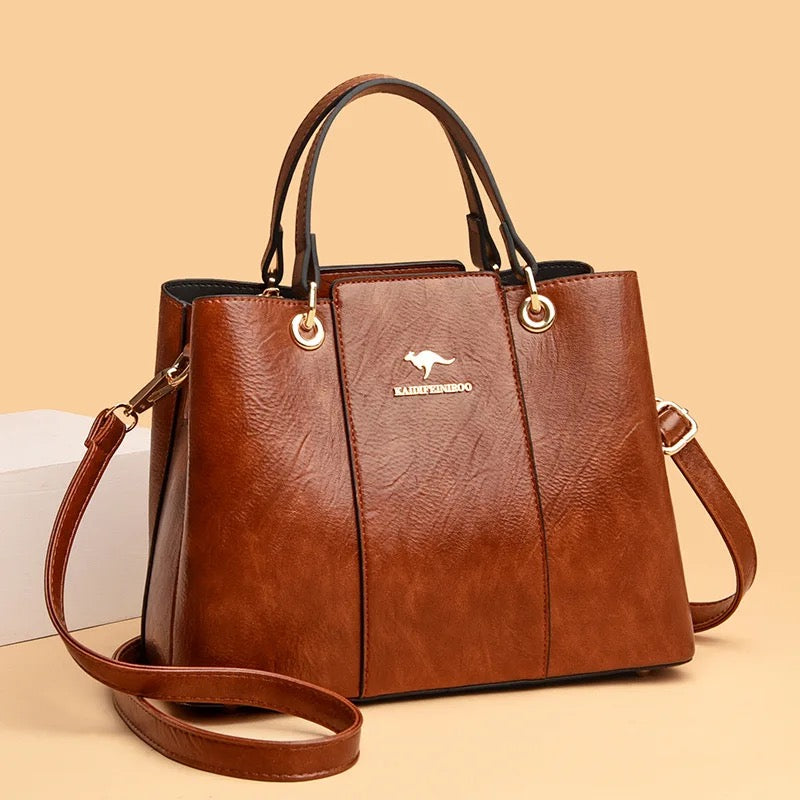 ZYB141 Classic Leather Tote Bag