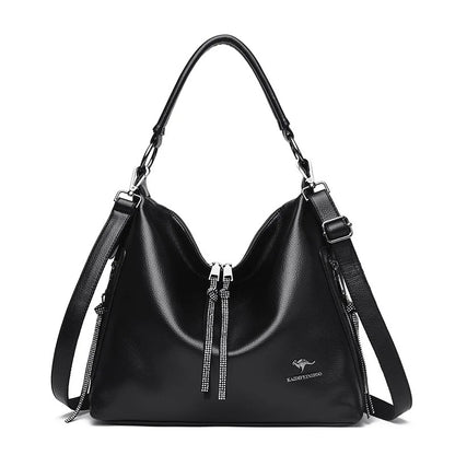 ZYB156 Timeless Elegance: The Leather Handbag