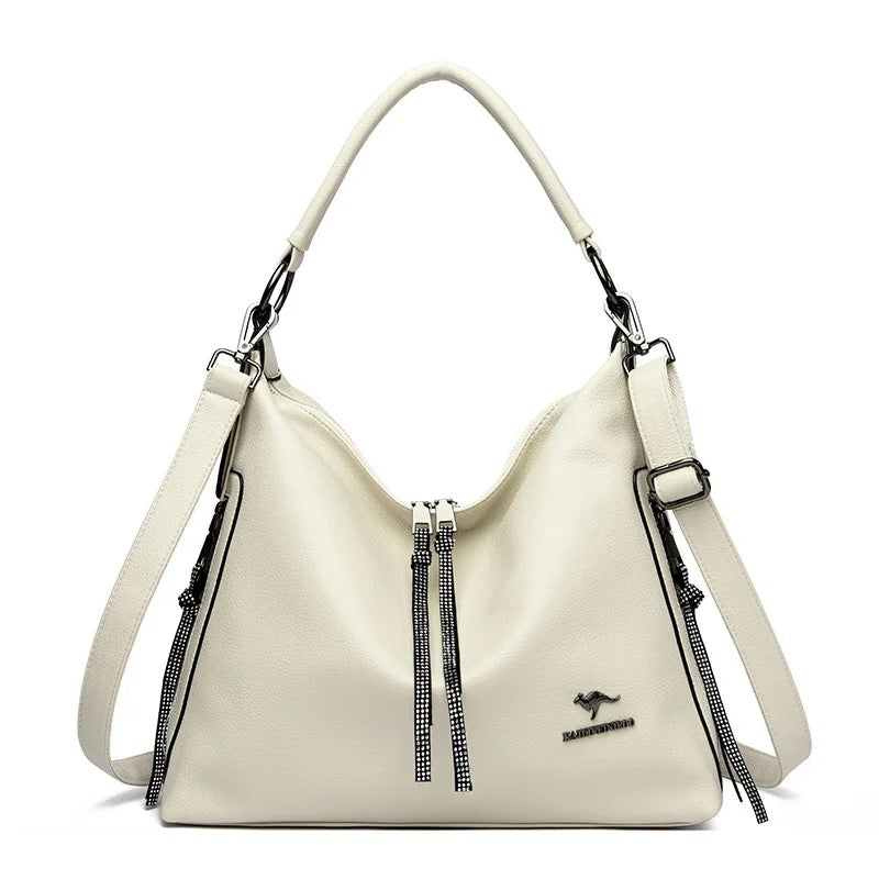 ZYB156 Timeless Elegance: The Leather Handbag