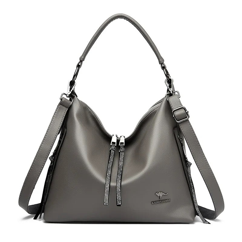ZYB156 Timeless Elegance: The Leather Handbag