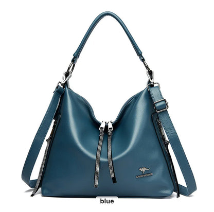 ZYB156 Timeless Elegance: The Leather Handbag